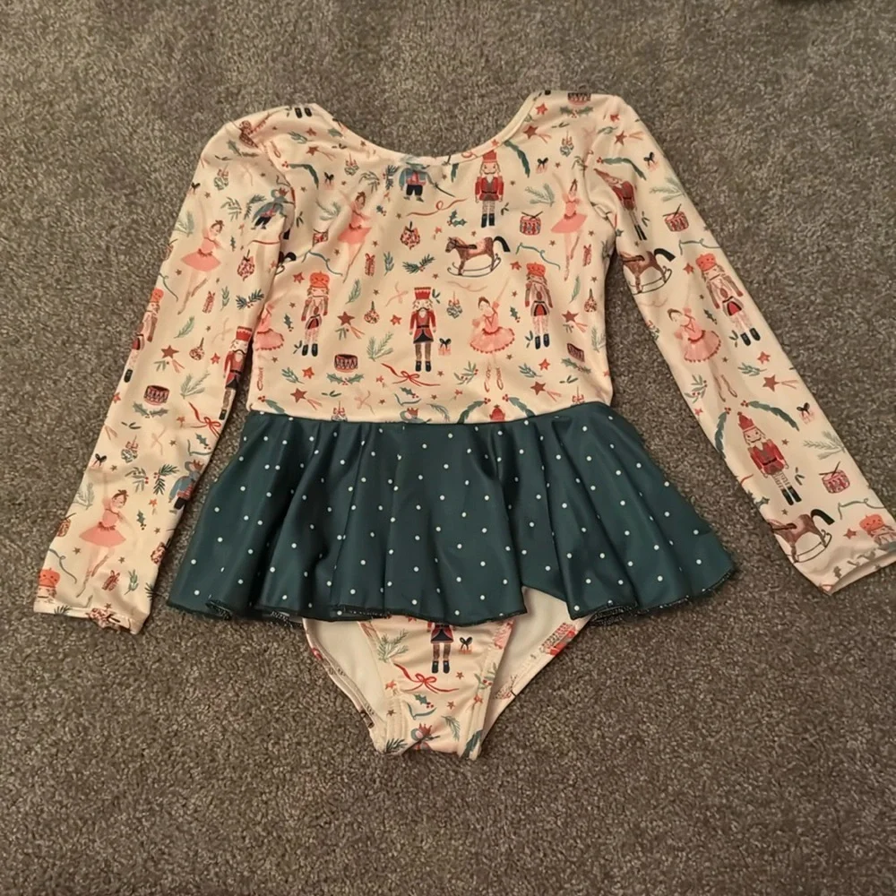 Sweet Honey Nutcracker Ballet Skirted Leotard